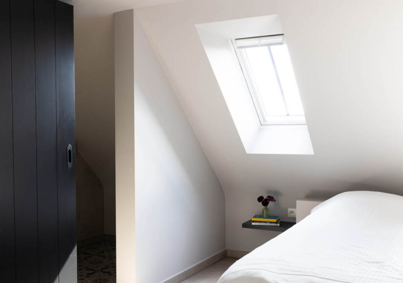 slaapkamers driehoekshoeve